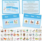 Ireer 1 Set First Then Visual Schedule by Ireer