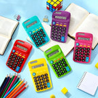 12 Pack Pocket Calculator Bulk: 8 Digit Hand Held Basic Calculator Small Solar - Image 6