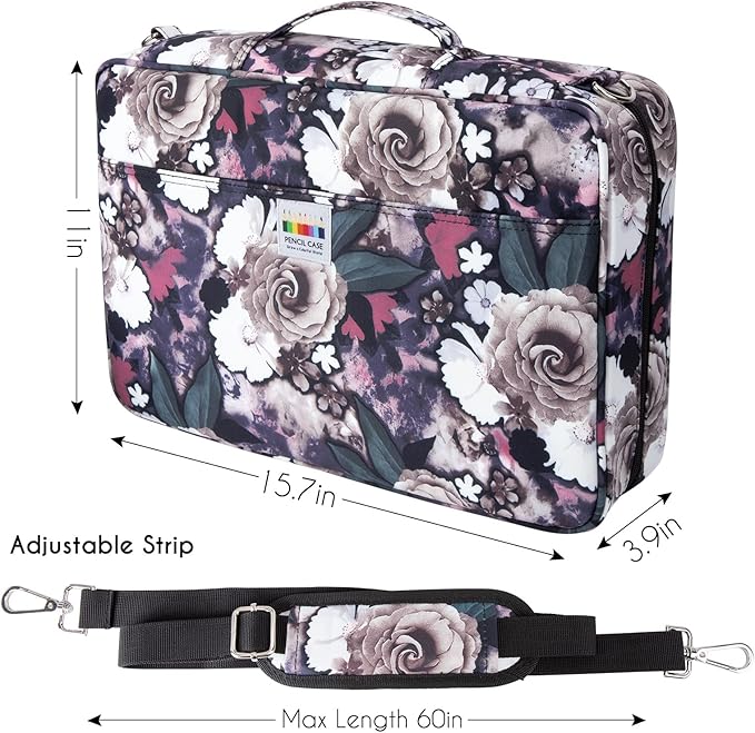 YOUSHARES Big Capacity Colored Pencil Case - Image 3