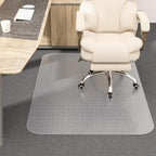 Office Chair Mat for Carpet, 30" X 48" X 0.09" Desk Chair Mat for Carpet Floors, Clear and Thick Rolling Computer Chair Mats with Non-Slip Studded for Home and Office Low Pile Carpets