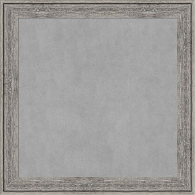 Amanti Art Grey Framed Magnetic Board 29x29 Medium Vision Board by AmantiArt