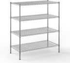 Regal Altair 24" Deep x 48" Wide x 54" Height Wire Shelving Kit | 4-Tier | NSF