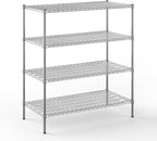 Regal Altair 24" Deep x 48" Wide x 54" Height Wire Shelving Kit | 4-Tier | NSF by Regal+Altair