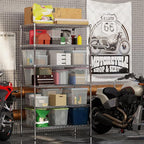 Regal Altair 24" Deep x 42" Wide x 74" Height Wire Shelving Kit | 6-Tier | NSF - Image 6