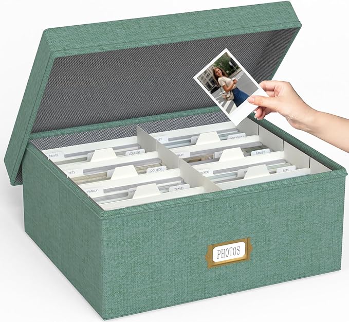 Decorative Photo Storage Box by JOLENSOY