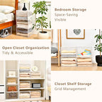 Freebat Closet Organizers and Storage, Acrylic Clear Plastic Storage Bins - Image 6
