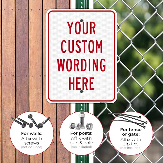 Custom Sign, Personalized Metal Signs, Customize - Image 4