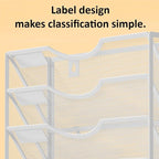 Kuntine.B Wall File Organizer Office Hanging Magazine Holder Wall File Organizer - Image 5