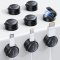 8Pack Magnetic Cord Organizer Cable Clips by Lamicall