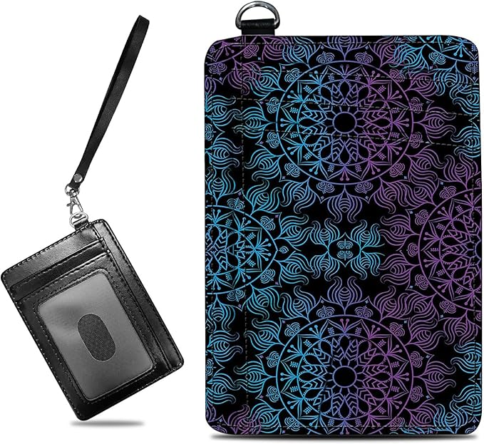 BWEGRHE Small Travel Wallets, RFID Blocking PU Leather Credit Card Holder by BWEGRHE