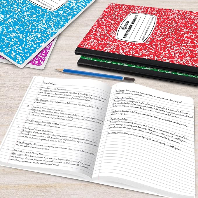 Rosmonde 5000 Pack Composition Notebooks Bulk, College Ruled, Jumbo Pallet of - Image 5