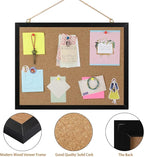 FEBSNOW Cork Board Bulletin Board 15.7 x 12 Inches - Image 3