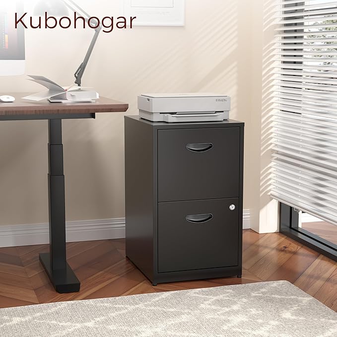 Kubohogar 2 Drawer File Cabinet - Image 4