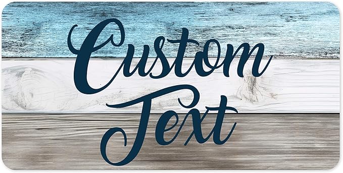 Custom Sign, Custom Street Sign, 11 Font Colors, 13 Font Styles, 4 Hole Options by MySignCenter