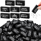 Dunzoom 100 Pcs Inspirational Pencil Erasers Bulk by Dunzoom