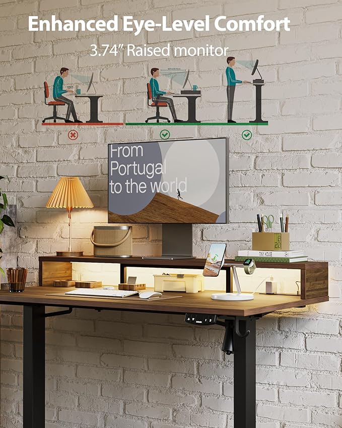 Electric Height Adjustable Standing Desk - Image 8
