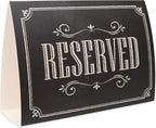 20 Pack Rustic Reserved Table Sign - Image 7