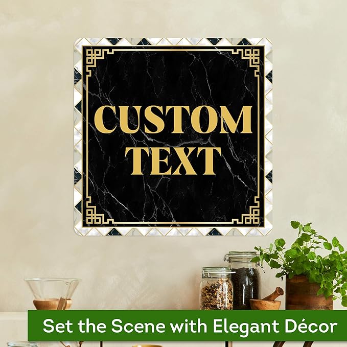 Custom Sign, Custom Street Sign, 11 Font Colors, 13 Font Styles, 4 Hole Options - Image 4