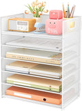 Subekyu 6 Tier Paper Organizer for Desk by SUBEKYU