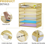 Marbrasse 2 Pack Desk Organizer - Image 4
