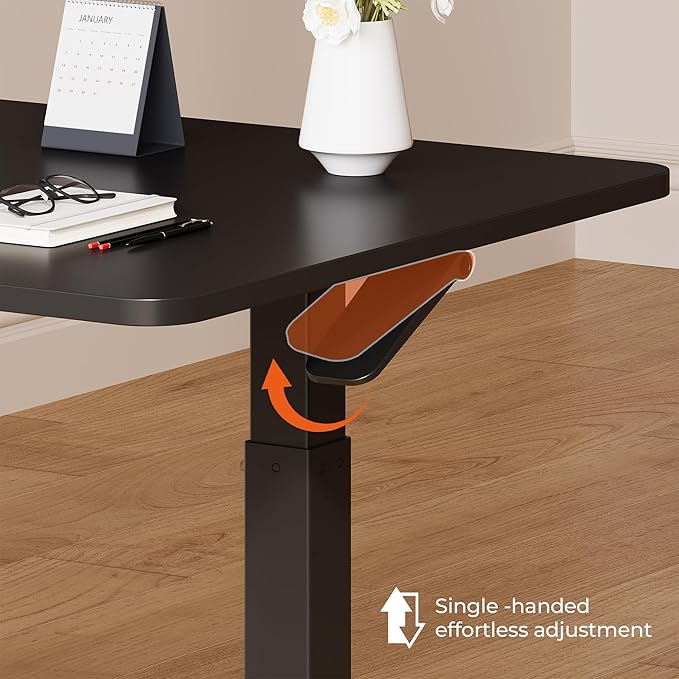 FitStand Small Pneumatic Adjustable Stand Up Desk, Rolling One-Piece Standing - Image 3