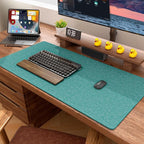 Auhoahsil Felt Desk Mat, Minimalist Large Mouse Pad XXL 35.5 x 15.7 in - Image 6