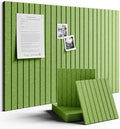 Fluxynara Large Felt Bulletin Board 48" x 36" Cork Board Alternative by FLUXYNARA