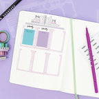 PAPERAGE Dotted Journal Notebook, 160 Pages, Medium 5.6 in x 8 in - Image 6