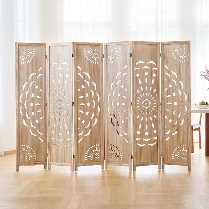 66.9Inch Wooden Room Partition - Image 7