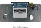 DAWNTREES Non-Slip Felt Desk Mat, 35.5 x 15.7 Inches Large Desk Pad Protector - Image 8