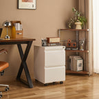 approgreent 2 drawer metal file cabinet, fully assembled shown in use