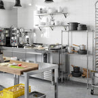 Regal Altair 14" Deep x 30" Wide x 54" Height Wire Shelving Kit | 3-Tier | NSF - Image 7
