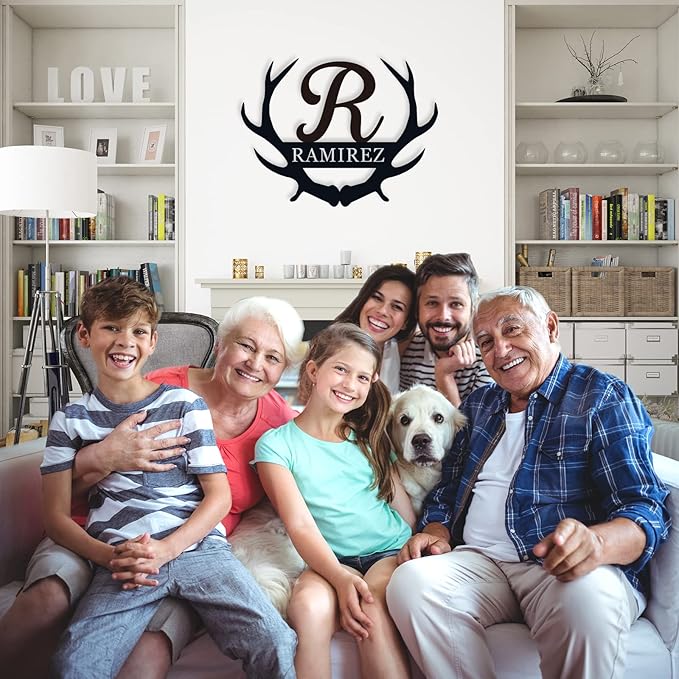 Personalized Monogram Antlers - Image 2