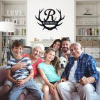 Personalized Monogram Antlers - Image 2