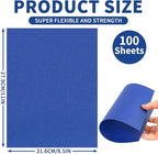 100 Sheets Navy Blue Cardstock - Image 2