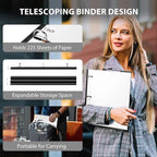 WOT I Telescoping Project Organizer 2-Pack, Refillable Binder - Image 2