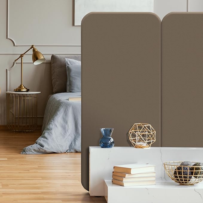 DECOLAB Standing Room Partition, Space Privacy Divider, Portable Wall Panel - Image 7