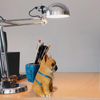 Photour Dog Pen Holder for Desk French Bulldog Gifts for Men Women and Kids - Image 2