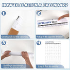 GuassLee Large Wall Calendar 2026-2027, Jan. 2026 to Jun. 2027, 18-Month Paper - Image 4