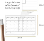 Large Dry Erase Wall Calendar - Image 2
