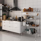 Regal Altair 21" Deep x 42" Wide x 54" Height Wire Shelving Kit | 4-Tier | NSF - Image 2