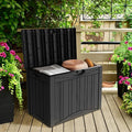 Yardgrace 50 Gallon Lockable Resin Outdoor Storage Box, Waterproof & Weather by Unknown