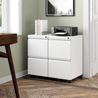 BYNSOE 2 Drawers File Cabinet - Image 2