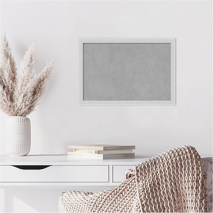 Amanti Art Silver Framed Magnetic Board 13x19 Small Vision Board - Image 7