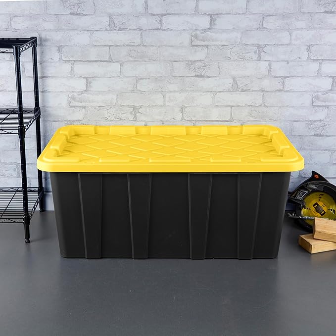 Sterilite 16-Pack Industrial Tote, Plastic Storage Container Bins - Image 4