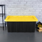Sterilite 8-Pack Industrial Tote, Plastic Storage Container Bins - Image 4