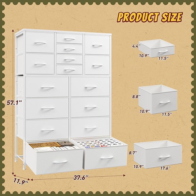 Romorgniz 57“H Dresser for Bedroom - Image 3