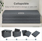 Graciadeco Large 17" 36 Quart Collapsible Stackable Storage Bins - Image 4