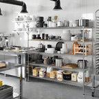 Regal Altair 24" Deep x 72" Wide x 64" Height Wire Shelving Kit | 5-Tier | NSF - Image 6