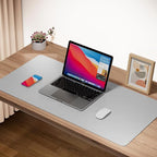 Boutilon Leather Desk Pad Protector, Non-Slip Mouse Pad, Laptop Desk Pad - Image 2